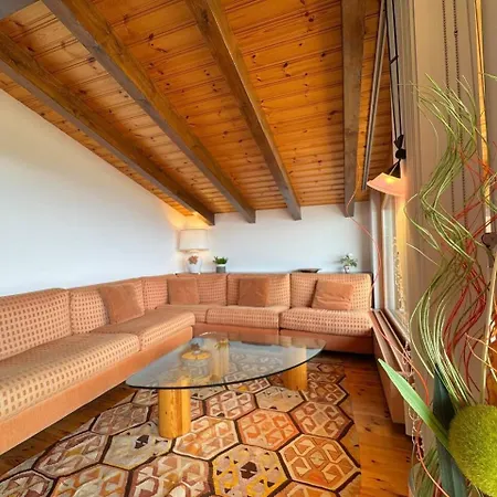 Attique De Prestige Face Aux Sommets Alpins Appartement